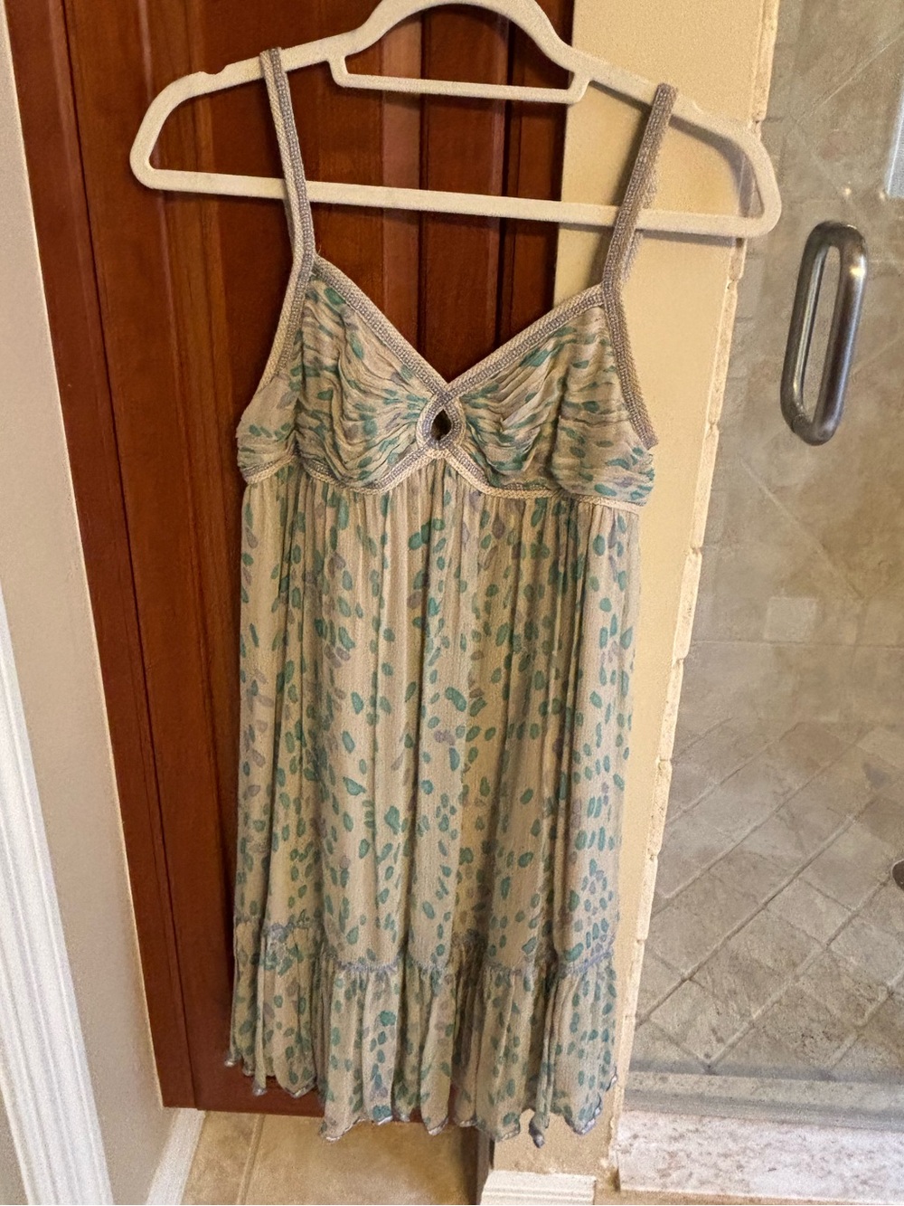 Calypso St. Barth Silk Babydoll Dress